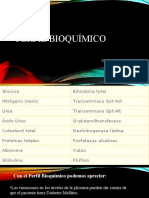 Clases 7 y 8 - Perfil Bioquímico