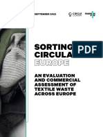 Sorting For Circularity Europe - Fashion For Good