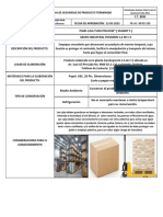 Hoja de Seguridad P3685 Caja Tubo Pen Rose