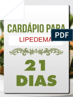 Cardapio para Lipedema