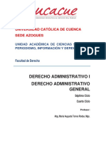 Derecho Administrativo Bloque 1