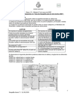 Geografía Clase Nº 2 Del 21 de Marzo de 2020 ElCIEEMEnCasa