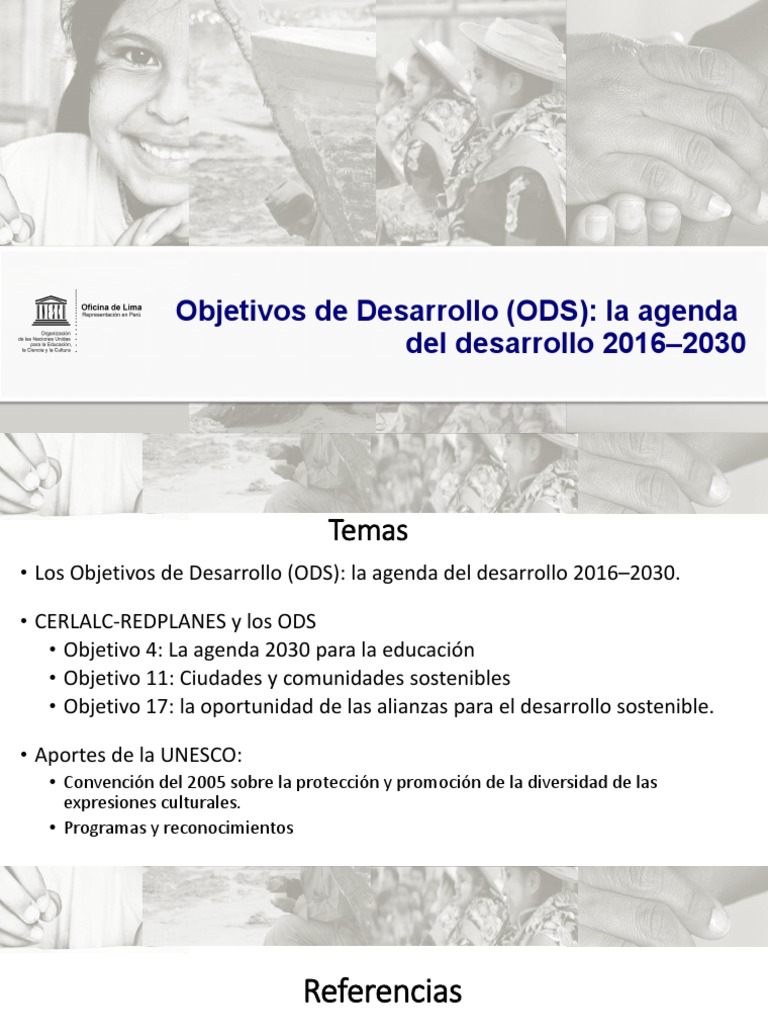 ODS y Educación: Agenda 2030 | PDF | Literatura | Sustentabilidad