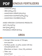 Nitrogenous Fertilizer