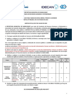 Edital Cargos Gerais Prefeitura de Maracanau Edital 09 Aditivo 02 em 05.07.2023