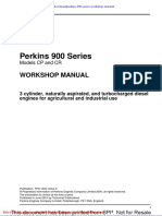 Perkins 900 Series Workshop Manual