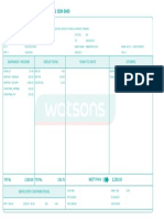 Watson'S Personal Care Stores SDN BHD: Earnings / Income Deductions Year-To-Date Others