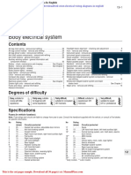 Ford Orion Electrical Wiring Diagrams in English