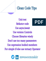 25 Clean Code Tips That You Should Be Familiar