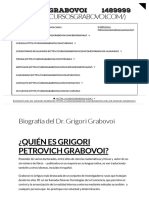 Biografía Del Dr. Grigori Grabovoi - Cursos Grabovoi