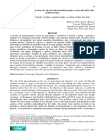 Atuação Da Fisioterapia No Trabalho de Pré-Parto: Uma Revisão de Literatura Physiotherapy Activity in Pre-Labor Work: A Literature Review