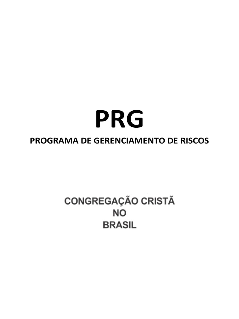 Programa de Gerenciamento de Riscos | PDF | Tecnologia e Engenharia