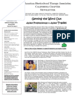Spring 2008 Newsletter California Horticultural Therapy