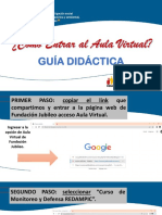 Manual de Uso Aula Virtual, Curso - Taller