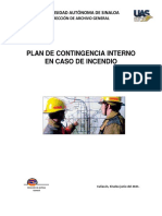 Plan de Contingencia Interno Contra Incendio 2021