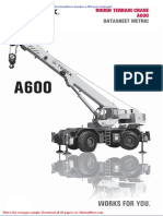 Terex Bendini A 600 Part Catalogue