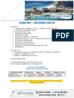 Cancun Riviera Maya Salidas Garantizadas Con AVIANCA