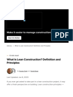 What Is Lean Construction? Definition and Principles - Procore