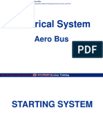 Hyundai Technical Training Electrical System Aero Bus