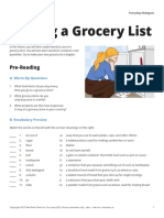76 - Making A Grocery List - Can