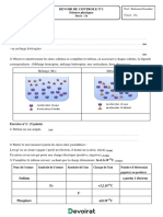 Devoir de Contrôle N°1 - Sciences Physiques - 1ère AS (2022-2023) MR BARHOUMI EZZEDINE