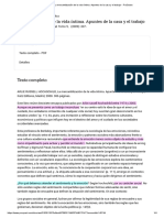 La Mercantilización de La Vida Íntima. Apuntes de La Casa y El Trabajo - ProQuest