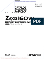 Hitachi Zaxis Zx160w Equipment Components Parts