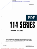 Komatsu Engine Saa6d114 1 Workshop Manuals