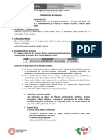 TDR - Examen Médico Ocupa 2023 U.P. Cancas