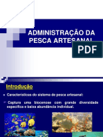 Unidade 2. Administração da Pesca Artesanal