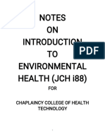 Intro To Env Health. Edited