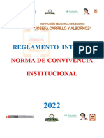 Reglamento Interno 2022 OBSERVACIONES