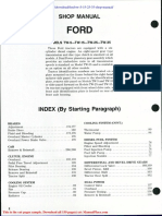 Ford TW 5-15-25 35 Shop Manual