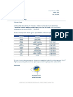 Carta Conductora + Certificados - Salfa Montajes - El Teniente - 06-03-23