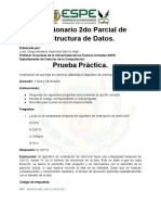 Prueba Intermedia de Estructura de Datos Parte Práctica