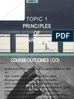 Chapter 1 - Principles of Management