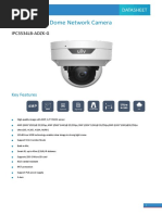 UNV IPC3534LB-ADZK-G 4MP HD IR VF Dome Network Camera Datasheet V1.0-EN