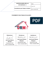 Procedimiento para Trabajo en Caliente