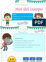 Clase #8 Partes Del Cuerpo Trabajo en Cuaderno