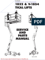 Genie Scissors Lift V 1932 and V 1854 Parts Manuals