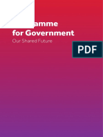 Programme For Government: Our Shared Future