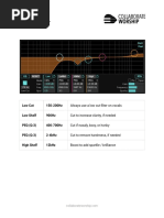 Behringer X32 Effects & Routing Guide | PDF | Acoustics | Sound Recording