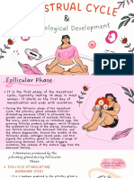 Menstrual Cycle Embryonic Development PPT Group 5 1