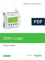 Catalog Zelio Logic Smart Relays For Simple Automation Systems From 10 To 40 IOs - English - January 2022