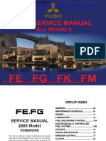 Mitsubishi Fuso 2005 Fe FG Service Manual