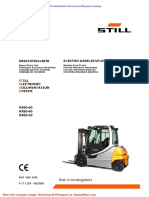 Still Fork Truck Rx60 Parts Catalog