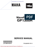 Yamaha Service Manual Gp1300r