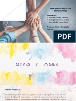 Mypes y Pymes