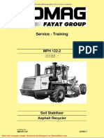 Bomag MPH 122 2 Service Manual