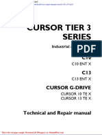Iveco Repair Manual Cursor c10 c13 Tier3